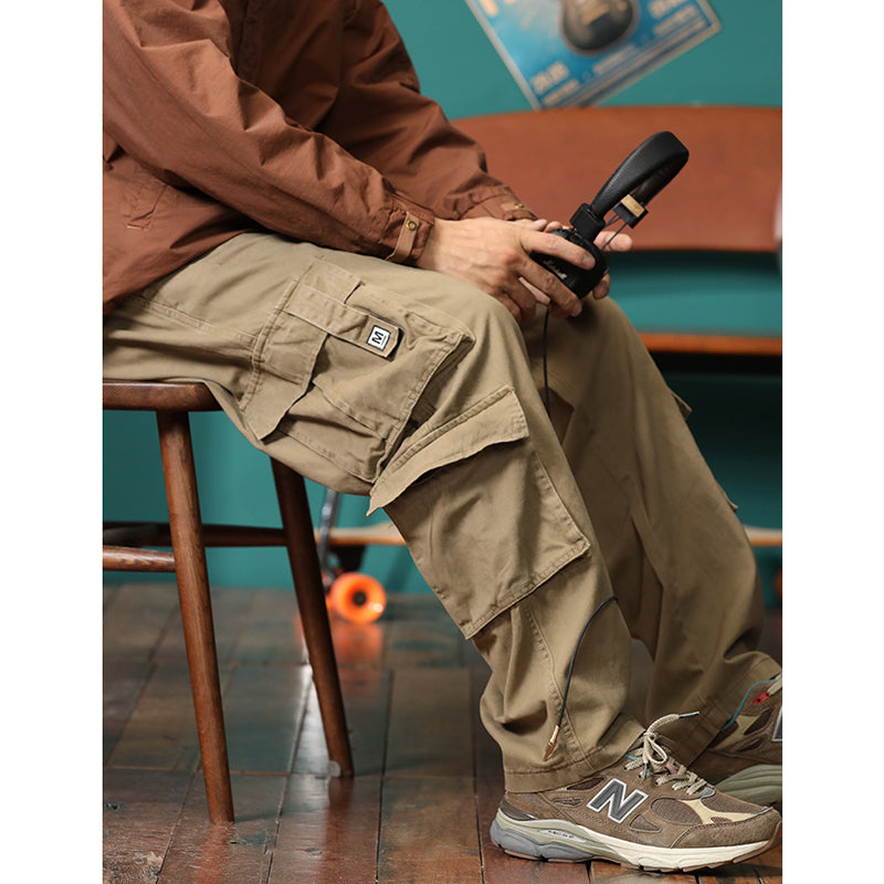 [Thirty-six Street Series] ★Casual Pants★ 2color Pants Bottoms Unisex Men's Elastic Waist