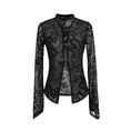 Load image into Gallery viewer, ✿New item! [Big Blue Dragon Series] ★China style outerwear★ Blazer print fashion black black
