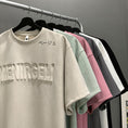 Gallery viewerに画像を読み込む, 【PPGシリーズ】★Tシャツ★ 6color トップス 半袖 男女兼用 メンズ 大きいサイズ スエード アルファベット
