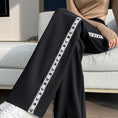 Load image into Gallery viewer, [KADISHOU Series] ★Chinese-style pants★ 2 colors Embroidered bamboo Casual pants Bottoms Unisex Men's Large size Black White
