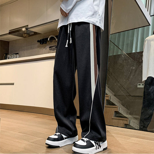 [Gao Jiang Series] ★Casual pants★ 2 colors Pants Bottoms Unisex Men's Large size Simple Easy to match