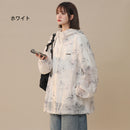 [GEBOXUAN series] ★Outerwear★ Chinese-style outerwear, 2 colors, sun protection, thin, unisex, men's, casual, floral pattern