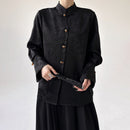 [MUYUZI Series]★China Style Shirt★ 2color Tops Long Sleeve Shirt Women's Chinese Clothing Improves Temperament