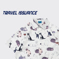 Gallery viewerに画像を読み込む, 【TRAVEL ISSUANCEシリーズ】★シャツ★ 3color 半袖シャツ プリント トップス 男女兼用 メンズ M L XL 2XL 猫 ねこ ネコ
