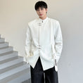 Load image into Gallery viewer, [Illustrated series] ★China style outerwear★ 2color blazer unisex men's black white casual
