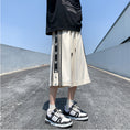 Load image into Gallery viewer, [LGH Series] ★Casual pants★ 2 colors, 7/8 length, shorts, short pants, trousers, bottoms, unisex, men's, large size, vertical stripes, star pattern
