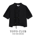 Load image into Gallery viewer, [YOYO CLUBB Series] ★Chinese-style set-up, single order★ 2 colors, top or skirt, improve your style, Chinese clothing
