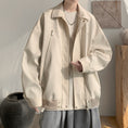 Load image into Gallery viewer, [PPG series]★Jacket★ 3color outerwear unisex men's simple black wine red apricot
