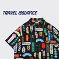 Gallery viewerに画像を読み込む, 【TRAVEL ISSUANCEシリーズ】★チャイナ風トップス★ 半袖シャツ プリント 男女兼用 メンズ 文字柄 個性的
