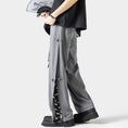 Load image into Gallery viewer, [BIGEMAN Series]★China style pants★ 2color casual pants pants bottoms unisex men's large size black gray crane
