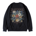 Load image into Gallery viewer, [MOYAN Series] ★Tops★ 5color Sweatshirt Unisex Men's Large Size Cotton Floral Pattern
