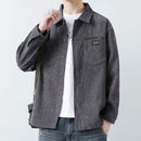 [GANGXI Series]★Shirt★ 4color Long Sleeve Shirt Tops Unisex Men's Corduroy Simple