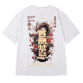 Gallery viewerに画像を読み込む, 【MOYANシリーズ】★チャイナ風トップス★ 4color Tシャツ男女兼用 メンズ 大きいサイズ 文字柄
