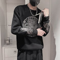 Load image into Gallery viewer, [GLYF Series] ★China style tops★ 2color embroidery sweatshirt unisex men's unique cool
