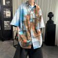 Load image into Gallery viewer, [UATONLINE Series] ★Shirt★ Tops, short sleeves, unisex, men's, openwork, floral pattern, summer clothing, loose fit
