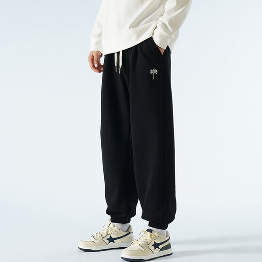 [YANDAN Series]★Casual pants★ 3color pants bottoms unisex men's large size color scheme