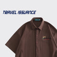 Gallery viewerに画像を読み込む, 【TRAVEL ISSUANCEシリーズ】★シャツ★ 3color 半袖 トップス 刺繍 男女兼用 メンズ M L XL 2XL コーデュロイ
