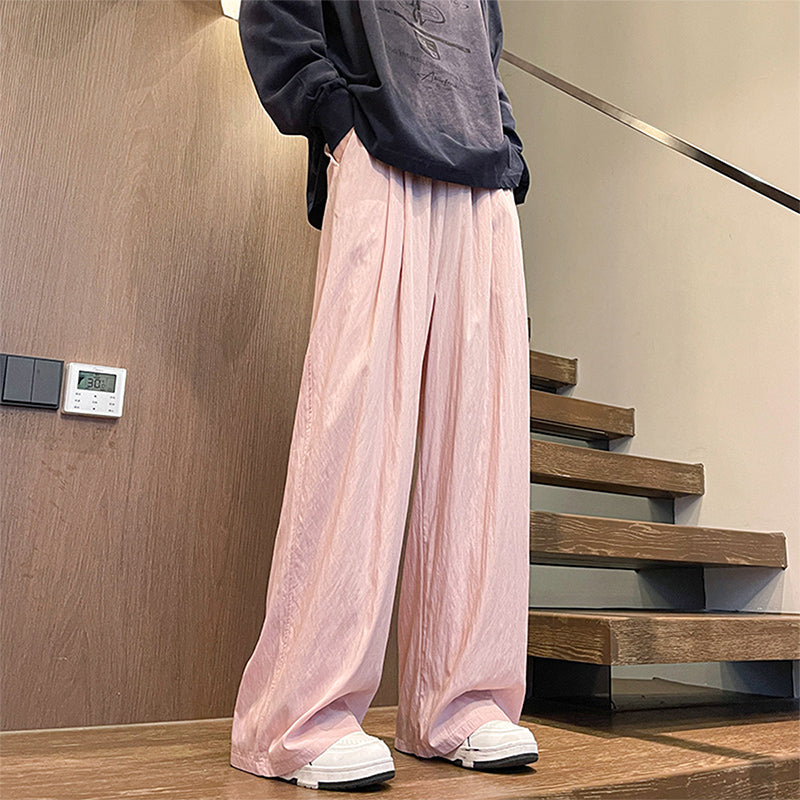 [LPZ Series] ★Chinese-style pants★ 5 colors Gaucho pants Bottoms Unisex Men's Large sizes Plain Simple