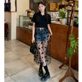 Load image into Gallery viewer, [Flower Series] ★Shorts★ Shorts Pants Denim 2color Easy to match Summer SML Blue Black
