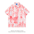 Load image into Gallery viewer, Very popular item [BEAT BOY series]★China style shirt★ Letter pattern Kanji short sleeve shirt Floral pattern shirt Print tops Unisex Men's ML XL 2XL
