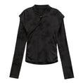 Load image into Gallery viewer, [KEKELI Series]★China style tops★ 2color shirt, long sleeve, ladies, slimming, sexy, easy to match
