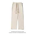 Load image into Gallery viewer, [Satoru Series]★Casual Pants★ 2color Pants Bottoms Unisex Men's Large Size Black Beige
