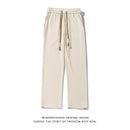 [Satoru Series]★Casual Pants★ 2color Pants Bottoms Unisex Men's Large Size Black Beige