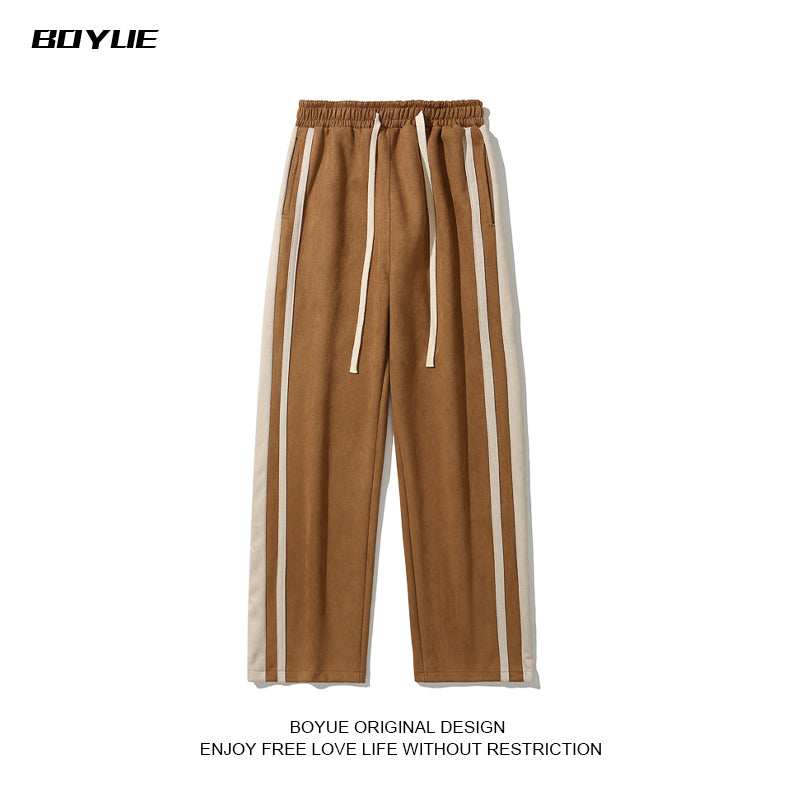 [YANDAN Series]★Casual pants★ 3color pants bottoms unisex men's large size color scheme