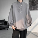 [OLS Series] ★Tops★ 3color long sleeve tops sweatshirt unisex men's large size simple casual