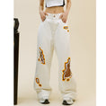 Load image into Gallery viewer, [WIZARD Series] ★Denim pants★ 2 colors Pants Bottoms Jeans Unisex Ladies Men Flame Stylish
