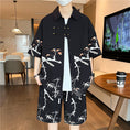 Load image into Gallery viewer, [WUSHE Series] ★Chinese style set up★ 3 colors Shirt + shorts Unisex Men's Large size Cool
