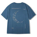 [MOYAN Series]★T-shirt★ 4color Tops Paisley Unisex Men's Large Size Cotton Black White Blue Pink