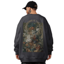 [MOYAN Series] ★Tops★ 2color Sweatshirt Unisex Men's Large Size Cotton Oil Painting Style