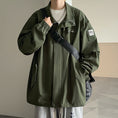 Load image into Gallery viewer, [VUUG Series]★Jacket★ 3color Outerwear Unisex Men's Large Size Apricot Black Green
