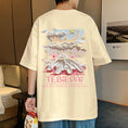 Gallery viewerに画像を読み込む, 【TBPシリーズ】★Tシャツ★ 5color トップス 半袖 男女兼用 メンズ 大きいサイズ コットン 雪山 プリント
