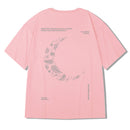 [MOYAN Series]★T-shirt★ 4color Tops Paisley Unisex Men's Large Size Cotton Black White Blue Pink