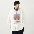 Load image into Gallery viewer, [MOYAN Series] ★Tops★ 5color Sweatshirt Unisex Men's Large Size Cotton Floral Pattern
