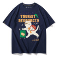 Gallery viewerに画像を読み込む, 【Funkyapeシリーズ】★Tシャツ★ 6color トップス 半袖 レディース コットン 猫 ねこ ネコ 猫柄 黒 青 緑 赤
