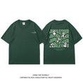 Gallery viewerに画像を読み込む, 【JUNGLETIGERシリーズ】★Tシャツ★ 5color トップス 半袖 男女兼用 メンズ コットン 黒 白 灰 緑 パンダ
