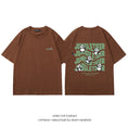 Gallery viewerに画像を読み込む, 【JUNGLETIGERシリーズ】★Tシャツ★ 5color トップス 半袖 男女兼用 メンズ コットン 黒 白 灰 緑 パンダ
