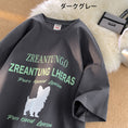 Gallery viewerに画像を読み込む, 【V37シリーズ】★Tシャツ★ 6color トップス 半袖 男女兼用 メンズ 大きいサイズ コットン 猫 ねこ ネコ
