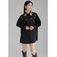 Load image into Gallery viewer, [ZHONG CHUANG Series]★China style shirt★ 2color embroidery tops cotton black white
