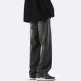 Load image into Gallery viewer, [XGY Series]★Trousers★ 2color Denim Pants Bottoms Unisex Men's Easy to Match Blue Black
