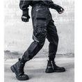 Load image into Gallery viewer, [WL Series]★Casual Pants★ Trousers Bottoms Cool Black Easy to match with design.
