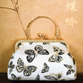 Load image into Gallery viewer, [Kokaisha---Butterfly Gin Series] Chinese-style bag, cute butterfly, easy to match, unique, hand-held, shoulder bag
