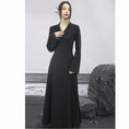 Load image into Gallery viewer, ✿New item! [Da Qinglong Shu Series] ★Chinese-style dress★ Chinese dress, Chinese dress, V-neck design
