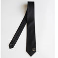 Load image into Gallery viewer, [Daiki Series] ★Tie★ Chinese style tie, accessory, decoration, men's birthday gift, letter pattern, black, black
