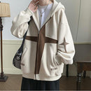 [TIAOTA series] ★Jacket★ 3color outer parka unisex men's color scheme casual apricot black brown