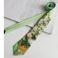 Load image into Gallery viewer, [Daiki Series]★Tie★ Accessory Decoration Oil Painting Style Men's Birthday Present Green Green Cute
