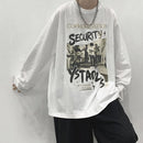 [NANSHI Series]★T-shirt★ 3color tops Unisex Men's Easy to match White Black Gray